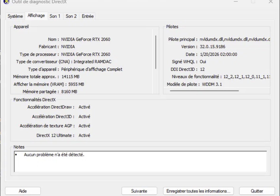 axl_n77's tweet photo. qui est plein (et donc LoL est sur mon HDD) car je pense que mon proco et ma CG font encore le taff. possible d’avoir votre avis ? est-ce que changer la ram peut déjà régler le problème (budget limité) ? merci ;) https://t.co/JfcEczruBD
