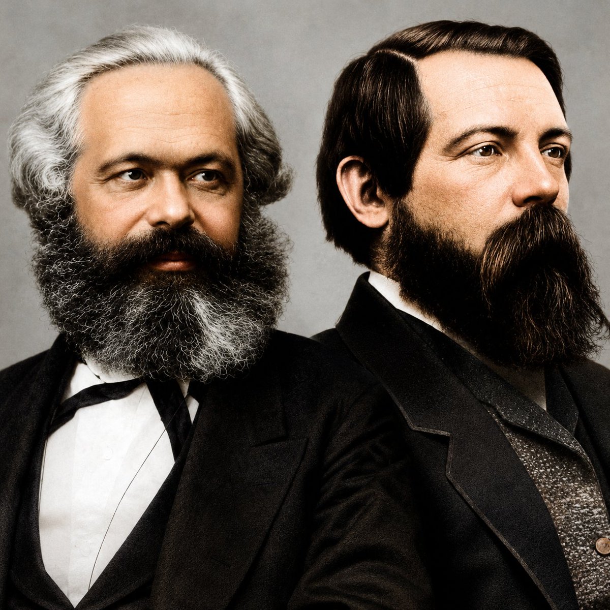 RedPlaneta2's tweet photo. #TalDíaComoHoy de 1895, falleció Friedrich Engels, filósofo, periodista y revolucionario que, junto a Karl Marx, fundó el comunismo científico.

Nacido en 1820 en Barmen, en una de las familias industriales más ricas de la región. Parecía que que iba a seguir los pasos de su familia, pero comenzó a renegar de su clase y a acercarse a los trabajadores. En Bremen y Berlín estudió filosofía y avanzó hacia en su proceso ideológico revolucionario acercándose a los jóvenes hegelianos.

En 1842 fue enviado a Mánchester a trabajar en la empresa familiar. Allí conoció la explotación y la miseria del proletariado industrial. De aquella experiencia nació "La situación de la clase obrera en Inglaterra", donde mostró que la pobreza obrera era consecuencia del capitalismo.

Antes de reencontrarse con Marx en París, en 1844, Engels ya había llegado al comunismo y a la crítica de la economía política. Desde entonces forjaron una amistad que duró casi cuarenta años. Juntos escribieron "La ideología alemana", transformaron la Liga de los Justos en Liga de los Comunistas y redactaron el "Manifiesto del Partido Comunista".

Durante las revoluciones de 1848, Engels participó en la Nueva Gaceta Renana y combatió contra la reacción prusiana. Tras la derrota regresó a Mánchester y utilizó su trabajo en la empresa familiar para ayudar a Marx en el exilio y su familia, aportando además una colaboración intelectual decisiva.

Participó en la Primera Internacional y escribió obras fundamentales como "Anti-Dühring", "El origen de la familia, la propiedad privada y el Estado" y "Dialéctica de la naturaleza".

Tras el fallecimiento de Marx, Engels se encargó de organizar sus manuscritos y posteriormente publicó los tomos II y III de "El capital". La obra no habría llegado al movimiento obrero sin la intervención de Engels.

Es importante señalar que no existe un "engelsismo" independiente del marxismo: Engels realizó contribuciones significativas, pero concibió su trabajo como parte integral del trabajo de Marx.

Nacido en el seno de la alta burguesía, optó por dedicar su labor a aquellos cuya única posesión era su fuerza de trabajo. Engels se acabó erigiendo en un auténtico gigante para la clase trabajadora. 

"He querido veros en vuestros propios hogares, observaros en vuestra vida cotidiana, hablaros de vuestra situación y de vuestros sufrimientos, ser testigo de vuestras luchas contra el poder social y político de vuestros opresores. [...] He renunciado a la sociedad y a los banquetes, al vino de Oporto y al champán de las clases medias, y he consagrado mis horas de ocio casi exclusivamente al trato con simples obreros; me siento a la vez contento y orgulloso de haber obrado así. Contento, porque de este modo he vivido horas felices conociendo la realidad de la vida [...]; y orgulloso, porque he tenido la oportunidad de hacer justicia a una clase de hombres oprimidos y calumniados."
-Engels, F. (1845). La situación de la clase obrera en Inglaterra.