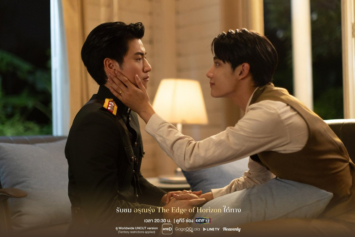 ArunRungTH's tweet photo. ภาพเบื้องหลัง อรุณรุ่ง The Edge of Horizon EP 7

ทุกวันเสาร์ เวลา 20:30 น.

รับชมทาง
📺 20:30 (GMT+7) | ดูทีวี ช่องวัน 31 (Thailand only)
🌎 21:30 (GMT+7) | ดู Worldwide UNCUT version : oneD, GagaOOLala, Heavenly, Line TV 
(*Territory restrictions applied)

#อรุณรุ่ง #TheEdgeOfHorizon
#อินองศา #InnOngsa #ช่องวัน31
