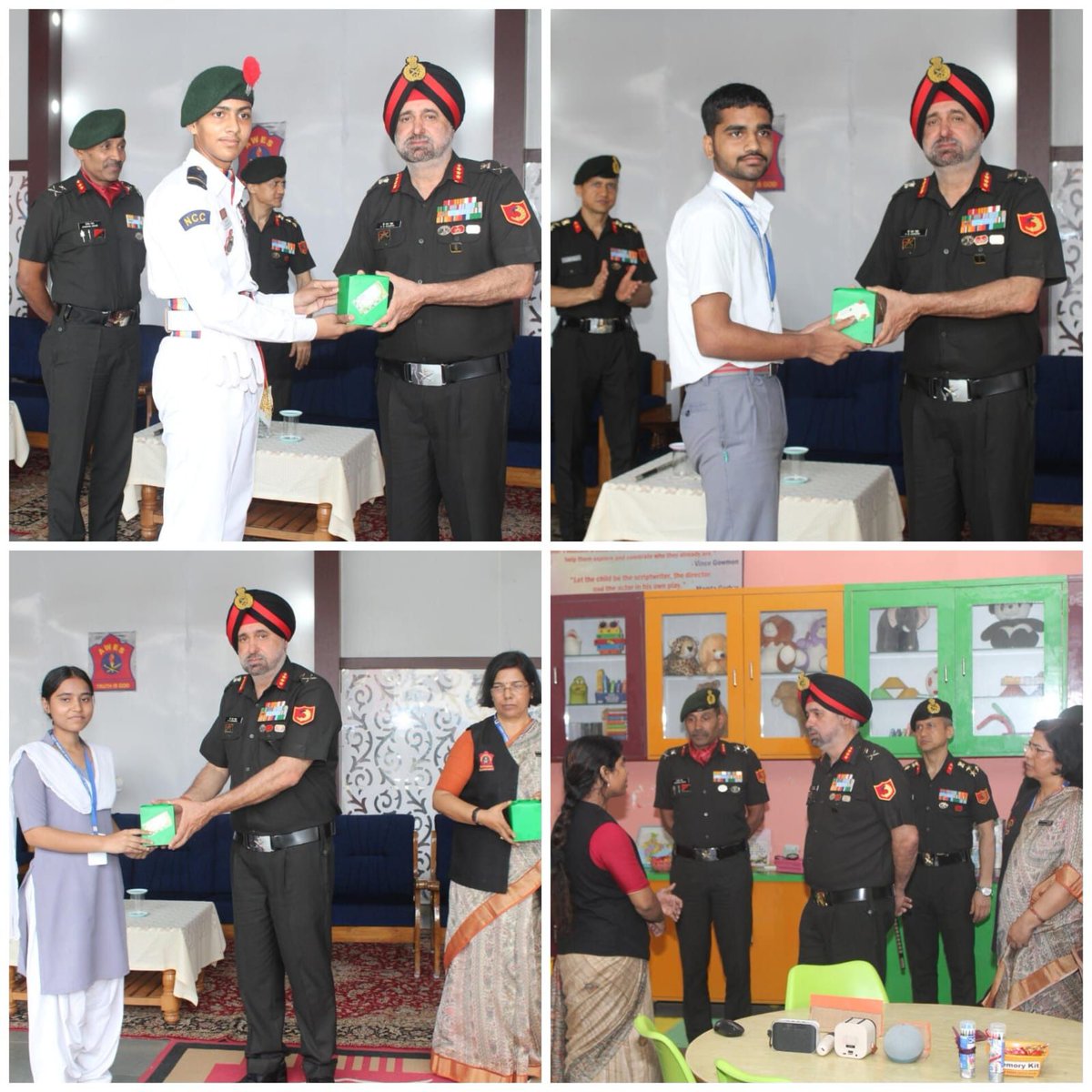 easterncomd's tweet photo. Strengthening Training & Readiness
#GOC #TrinityArea, visited HQ #Jharkhand & #BiharSubArea at #DanapurCantonment. He reviewed training, infrastructure and #HADR preparedness. At #BiharRegimentalCentre, he emphasised on ensuring focused training and psychological conditioning of #Agniveers.
#GOC also reviewed academics and student support at #ArmyPublicSchool #Danapur, stressing regular evaluation and infrastructure upgrades.
प्रशिक्षण और तैयारी को मजबूत करना
#GOC #TrinityArea ने #DanapurCantonment में HQ #Jharkhand एवं #BiharSubArea का दौरा किया। GOC ने प्रशिक्षण, इन्फ्रास्ट्रक्चर और #HADR की तैयारियों की समीक्षा की। #BiharRegimentalCentre में GOC ने #Agniveers के केंद्रित प्रशिक्षण और मनोवैज्ञानिक तैयारी पर जोर दिया।
#GOC ने #ArmyPublicSchool #Danapur में शैक्षणिक प्रदर्शन और विद्यार्थियों से जुड़ी सुविधाओं की भी समीक्षा की तथा नियमित मूल्यांकन और इन्फ्रास्ट्रक्चर को बेहतर बनाने पर जोर दिया।
#भारतीय_सेना
#पूर्वी_कमान
#IndianArmy
#EasternCommand
@adgpi
@SpokespersonMoD
@HQ_IDS_India
@official_dgar
@ProDefKolkata
@HQ_DG_NCC
@GovernorBihar
@jhar_governor
Facebook - https://t.co/rK5myhQW6c
Instagram - https://t.co/YqEVZQKdgv