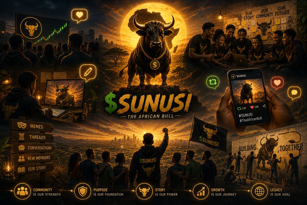 web3ashwan's tweet photo. Memes Build Culture Not Just Hype
1/5

Some people think memes are just jokes

In crypto, they're much more than that.
A great meme can explain an idea faster than a long thread and bring thousands of people together around a shared identity. @SunusiMinjibir $SUNUSI #Binance🧵👇 https://t.co/hLf6PS49fL