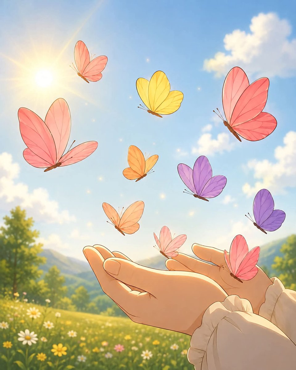 Malakbrya's tweet photo. اللهم أجعل صباحنا نورًا، ورزقًا، وطمأنينةً لا تزول. 🤲🦋 https://t.co/Q5q1olr5ag