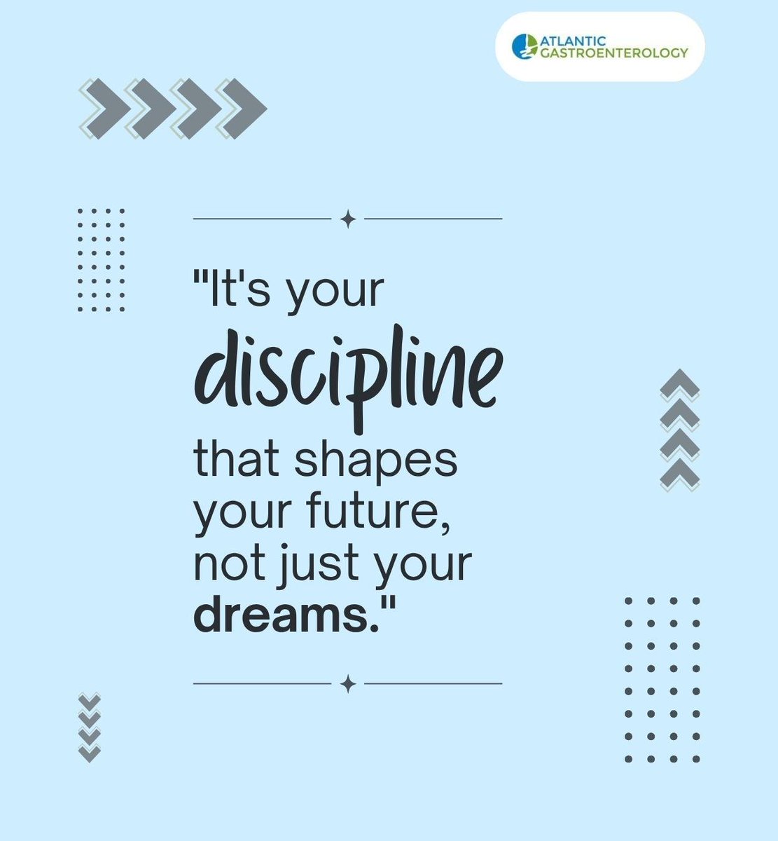 AtGastro_NYC's tweet photo. Motivation gets you started, but discipline is what will take you closer to your dreams.
.
.
.
https://t.co/Evh7rsvm6J
718 521-2840
.
.
.
#consistency #discipline #goals #brooklyn #atlanticgastroenterology #NY https://t.co/Jud9S2yssc