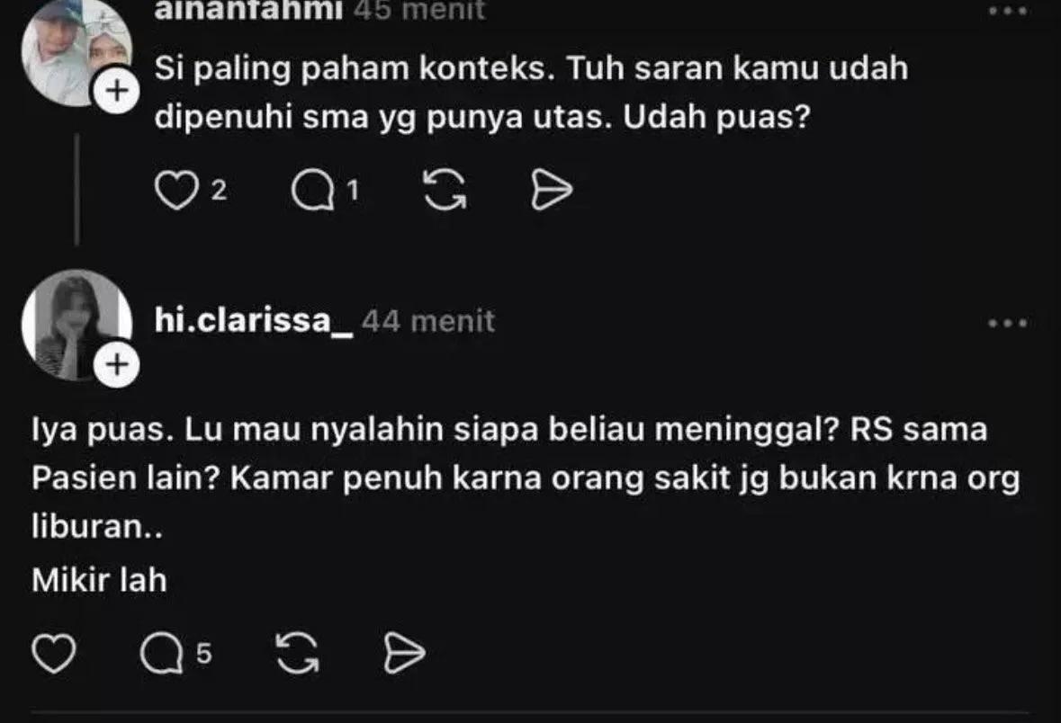 bismillahyuk_'s tweet photo. Video minta maaf Clarissa dari ChatGPT checkkk part 2.0.

Semoga puas ya abis ini atas kelakuan busuknya kemarin nge bully Almarhum Yurizal 🥰❤️ https://t.co/SvxV5fKFRi