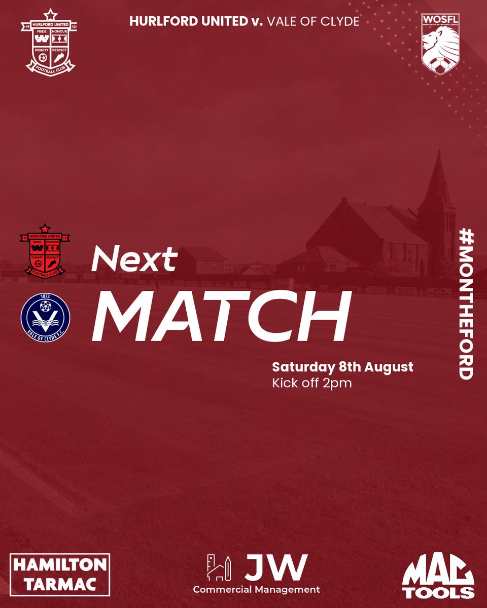 martinswift75's tweet photo. @HurlfordUtd Well folks long awaited first home league of 2026/27 season at Blair Park where we face Vale of Clyde FC and with Kilmarnock not playing till Sunday if any you Kilmarnock fans fancy a trip to Blair Park come along support local team where you will be made welcome. https://t.co/qIimkzp5Ll