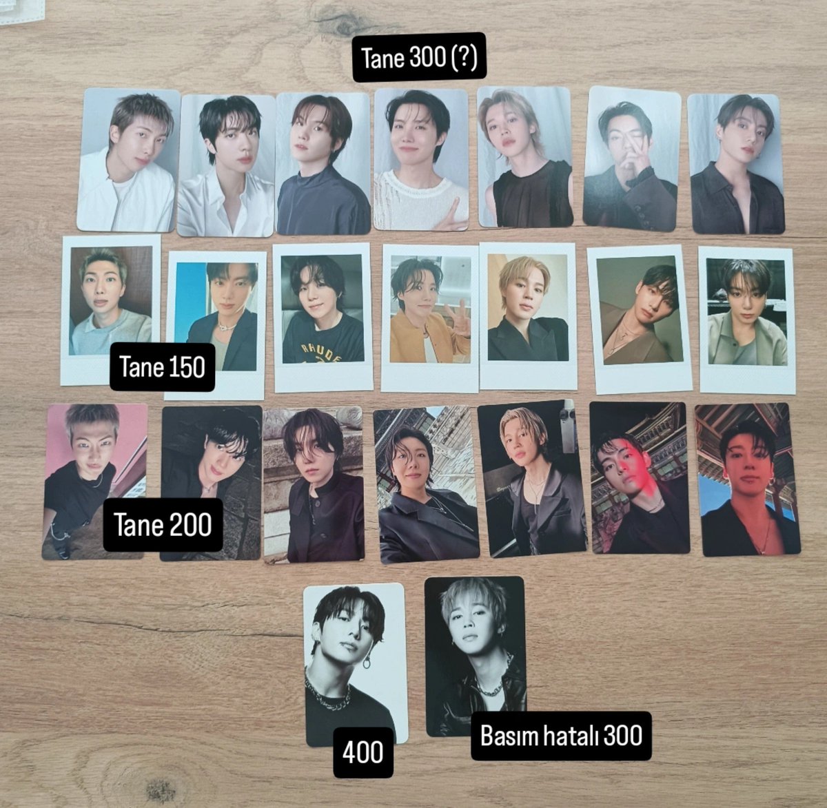 busejoon's tweet photo. bts satış 

arirang rooted namjoon hoseok jimin jungkook taehyung seokjin yoongi indigo proof merch box army bomb photofolio albüm pc pob postcard holder binder sayfa army zone popup 

*Bazılarının fiyatlarından emin degilim çok ya da az ise söyleyin lütfen ✨
*Setler öncelikli https://t.co/dBLwArG4Ov