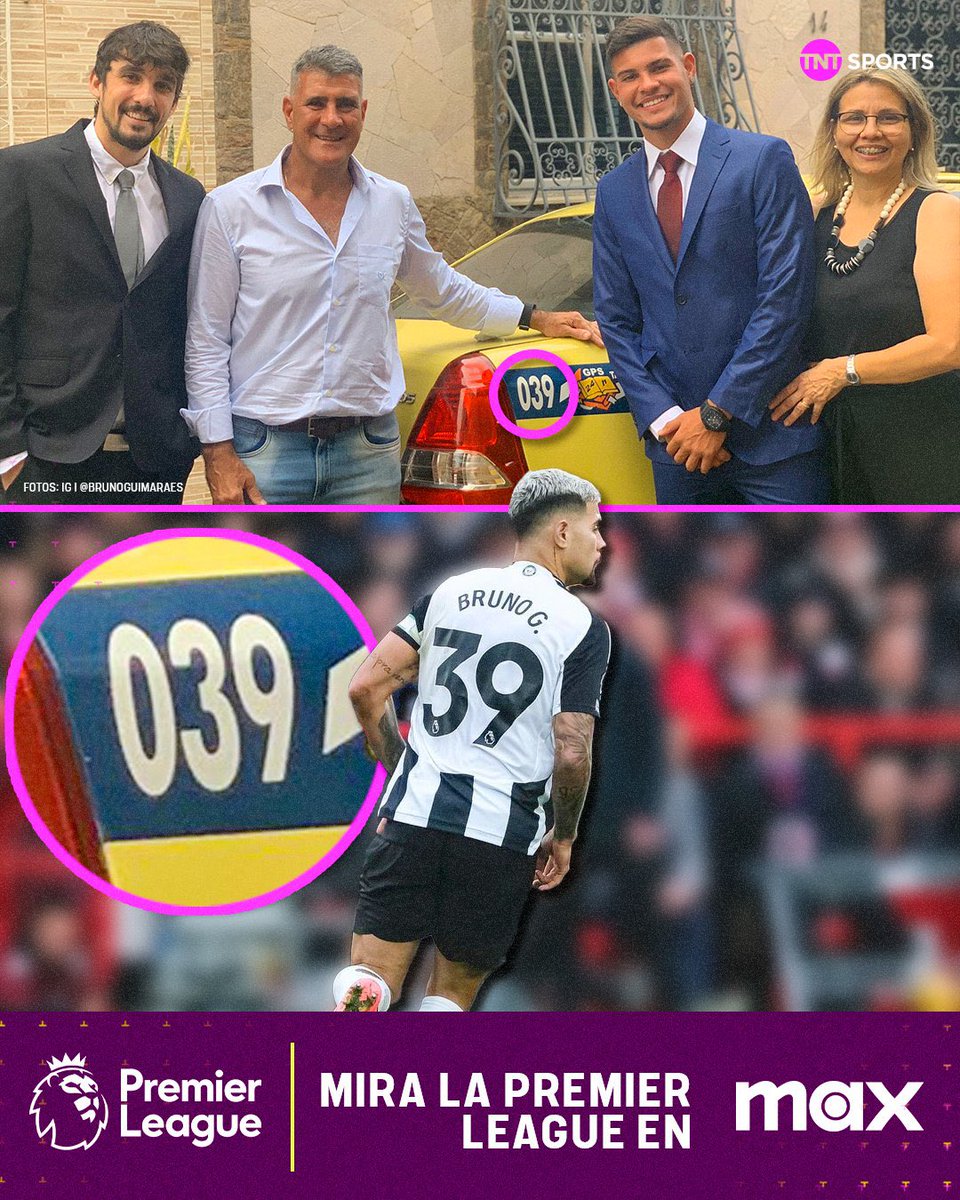 EduardoHagn's tweet photo. Bruno Guimarães will definitely wear number 39 at Arsenal because that’s the number of the taxi his dad drove and used to take him to training in. 🇧🇷

He’s worn that number in every club he’s played at. 🚕 https://t.co/xi1VRGLBJE