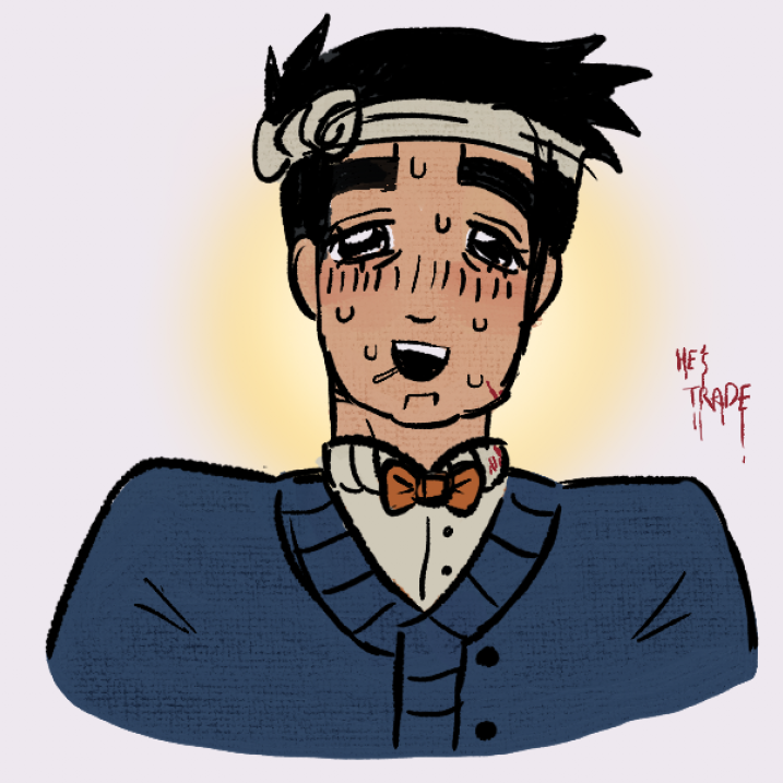 fisherhenmi's tweet photo. "What do you think about Sugimoto..." -> Where could I possibly even begin?... Mr. Sugimoto is so cool~~  The way he gleams is something I've sought out to do for my Entire Life.. Oh, Mr. Sugimoto.. I could go on and on.. I want to be just like you~.. https://t.co/KWAu7bAEjK https://t.co/nYYgEiEOsm