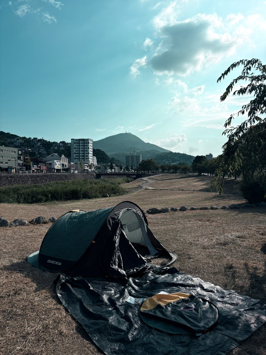 lotusroot1008's tweet photo. フジロックで使ったテント🏕️
やっと干せました😢 https://t.co/HZY7yBGfhS