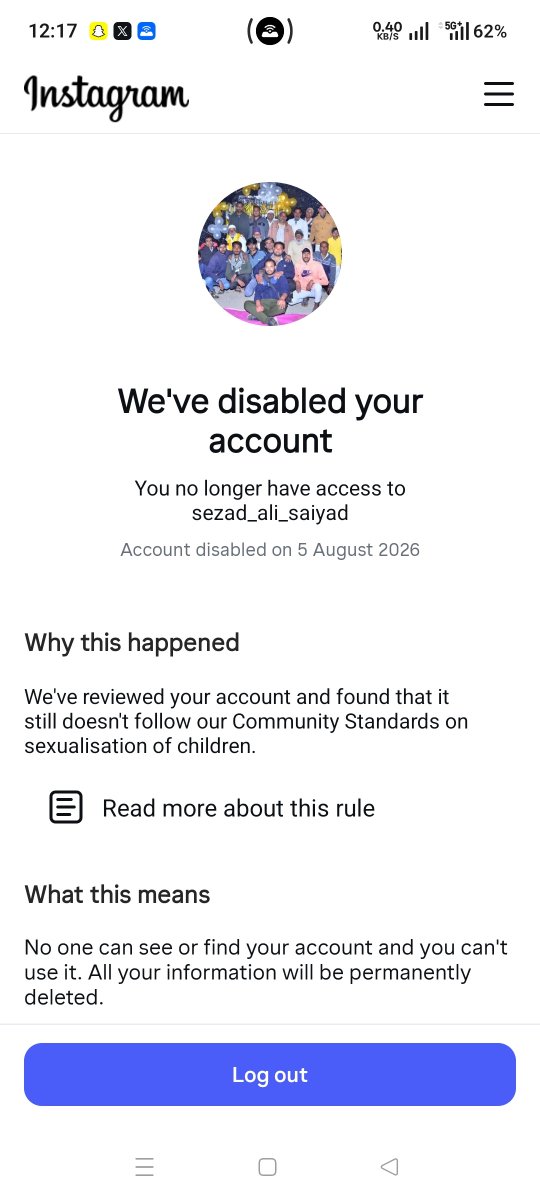 SezadaliS's tweet photo. My account has been disabled 

Username - sezad_ali_saiyad
Profile link - https://t.co/YQi3xWyUH1

Please help https://t.co/Ntp2F9In8b