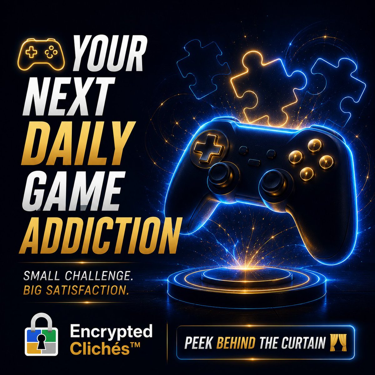 EncryptedCliche's tweet photo. A quick game session that keeps your mind engaged. Make your moves, unlock the answer, and return every day for a fresh challenge.
Reveal Key Insight: https://t.co/4qo5Jm3jTT
#EncryptedCliches #MysteryGame #WordPuzzle #PuzzleGame #BrainChallenge #LogicGame #GuessingGame #WordPlay #PuzzleLovers #DailyPuzzle #ThinkDifferent #MobileGaming