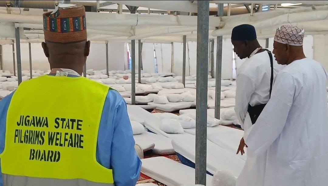 Naija_PR's tweet photo. Jigawa State has approved a ₦3.5bn loan to secure 2027 Hajj arrangements for 466 intending pilgrims. https://t.co/NIsTd3p6je