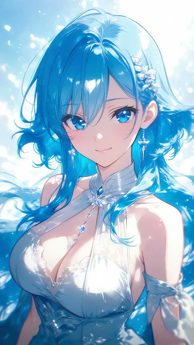 SUPPARTcom's tweet photo. 【クリエイター特集】✨

ハルカナ さんの作品より4点をご紹介❄️

氷の女神、水の女神、そして雪女。
青と白で描く「冷たさの中の柔らかさ」が持ち味です💎

cr: ハルカナ（SUPPART）

#SUPPART #AIイラスト #AIart https://t.co/1fTae9JfFm
