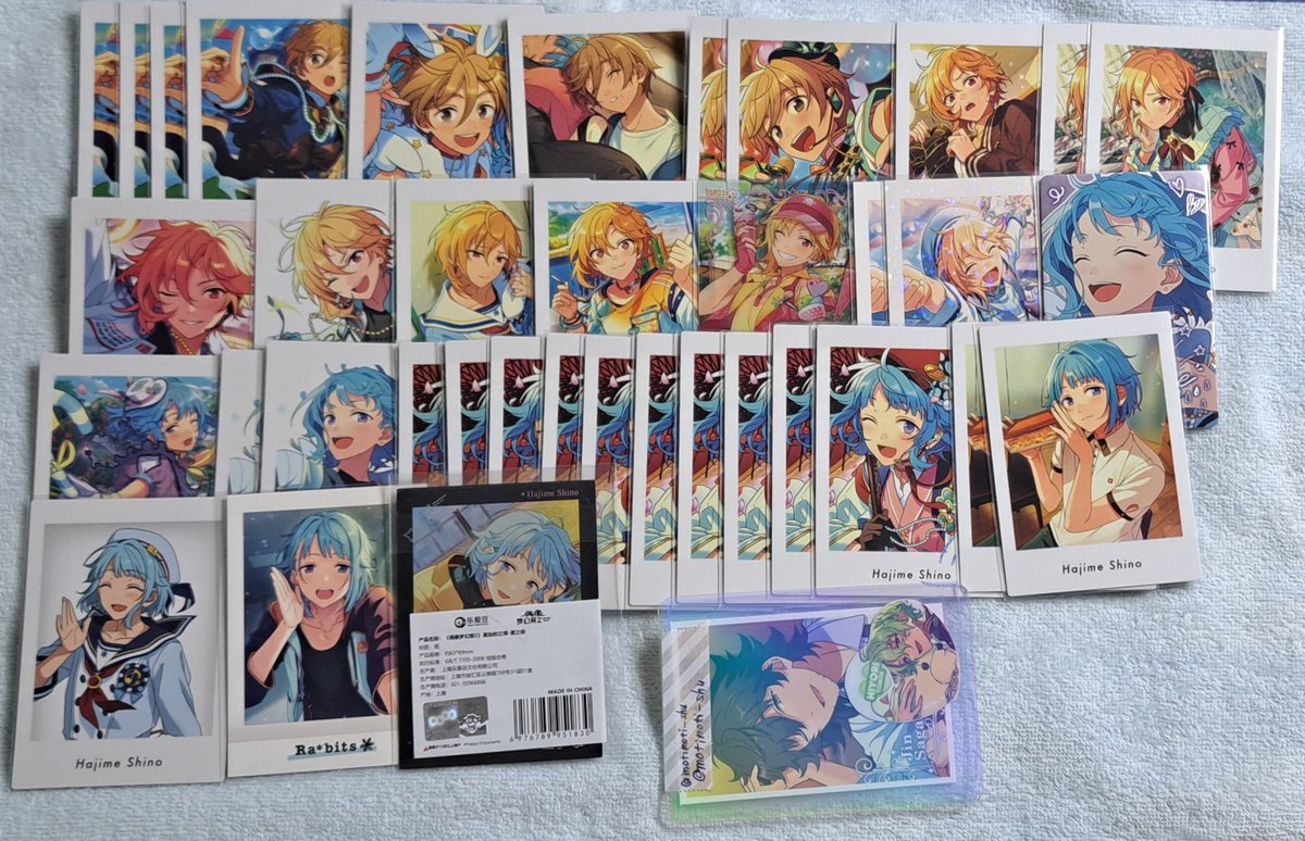 motimoti_shu's tweet photo. あんスタ　ぱしゃっつ　交換　譲渡　買取　　

譲　画像

求　零　日和>陣　宗　奏汰　夏目　斑　英智　真　弓弦　薫　ご希望額+送料

リトリン一読お願いいたします。　　

青線箔押し

お気軽にお声掛け下さい。 https://t.co/72iFKt7CeU