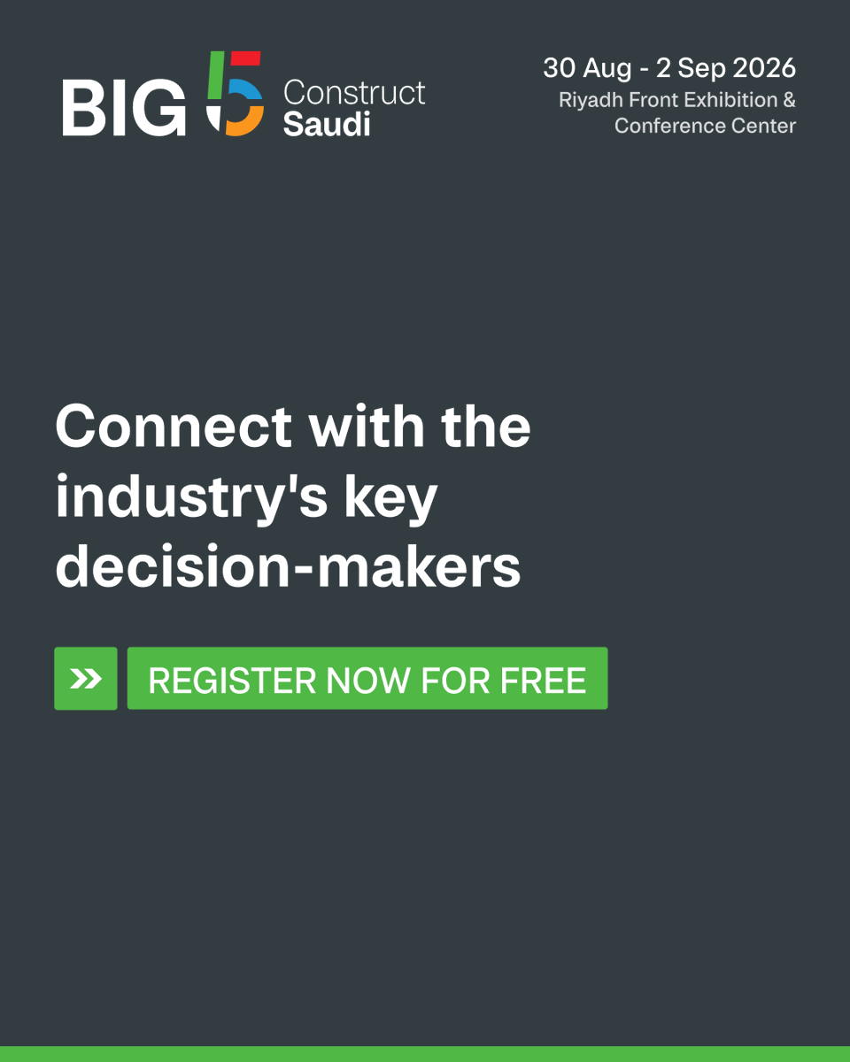 thebig5saudi's tweet photo. Leading companies are registering to visit Big 5 Construct Saudi.

Professionals from @Bechtel, @DGDA_SA, @larsentoubro, @NEOM, @qiddiya Investment Company, @RedSeaGlobalAR, @Roshnksa, @saudi_aramco and @SBG_BIHG have already registered to attend.

Join contractors, consultants, engineers, developers and project teams from across the Kingdom.

Register now to visit:
https://t.co/ERc6hVbx1s

📅 30 Aug – 2 Sep 2026
📍 Riyadh Front Exhibition & Conference Center

#Big5Saudi #Construction #ProfessionalNetworking