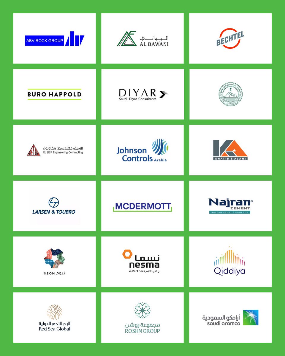thebig5saudi's tweet photo. Leading companies are registering to visit Big 5 Construct Saudi.

Professionals from @Bechtel, @DGDA_SA, @larsentoubro, @NEOM, @qiddiya Investment Company, @RedSeaGlobalAR, @Roshnksa, @saudi_aramco and @SBG_BIHG have already registered to attend.

Join contractors, consultants, engineers, developers and project teams from across the Kingdom.

Register now to visit:
https://t.co/ERc6hVbx1s

📅 30 Aug – 2 Sep 2026
📍 Riyadh Front Exhibition & Conference Center

#Big5Saudi #Construction #ProfessionalNetworking