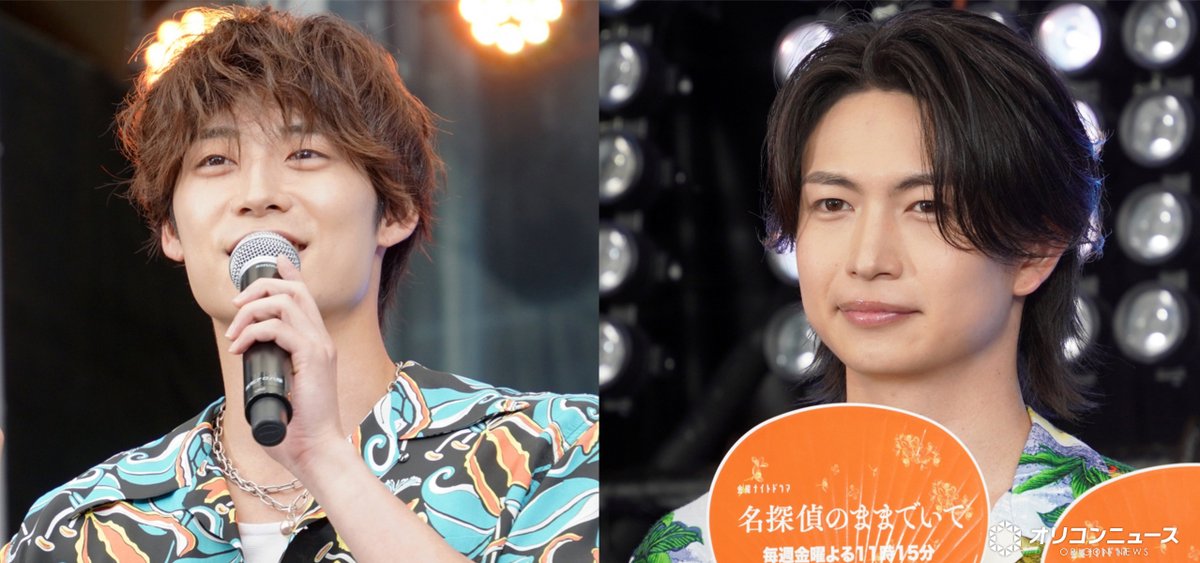oricon's tweet photo. 綱啓永&amp;超特急・髙松アロハ、
涼し気なアロハシャツで登場🏝️
サウナで2度遭遇したエピソード披露
https://t.co/cMeKZuRZgr
⠀
吉川愛、独特なアイスの食べ方を紹介🍨
共演者から「器用ですな～」
https://t.co/gpPgWHhIkl
⠀
ドラマ『名探偵のままでいて』
ポッドキャスト公開収録🎧️ https://t.co/9gvbilvjvT