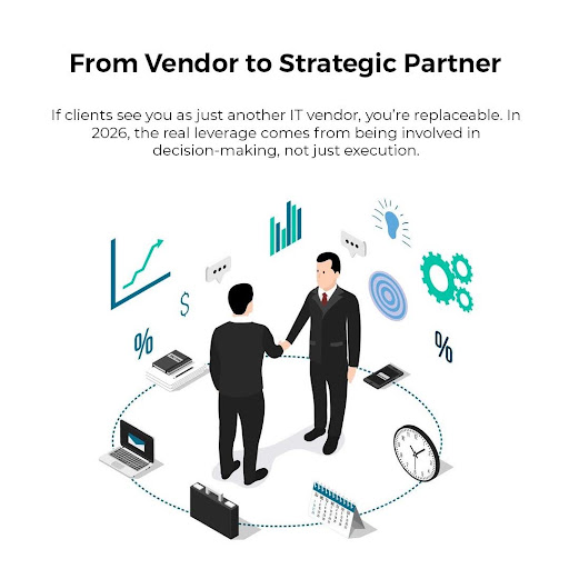 ABakran43948's tweet photo. The most valuable IT consultants don't just deliver technology they help shape business strategy.Move beyond being a vendor by joining conversations early, offering proactive recommendations. 

#Ahmedbakran   #BusinessStrategy #DigitalTransform  #Wednesdaymotivation https://t.co/x7DyQ0zy1N