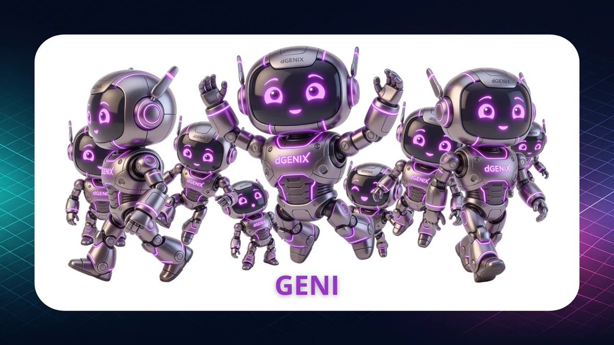 dgenproduction's tweet photo. Onmoet het merkkarakter GENI: een eigen getraind LoRA-model dat de mascotte in een consistente stijl genereert voor de volledige @dGENIX_ai branding.

Meer weten?👇 https://t.co/kDjqIPdvpd #dGENIX #Lora #ai https://t.co/ELQTarrWOd