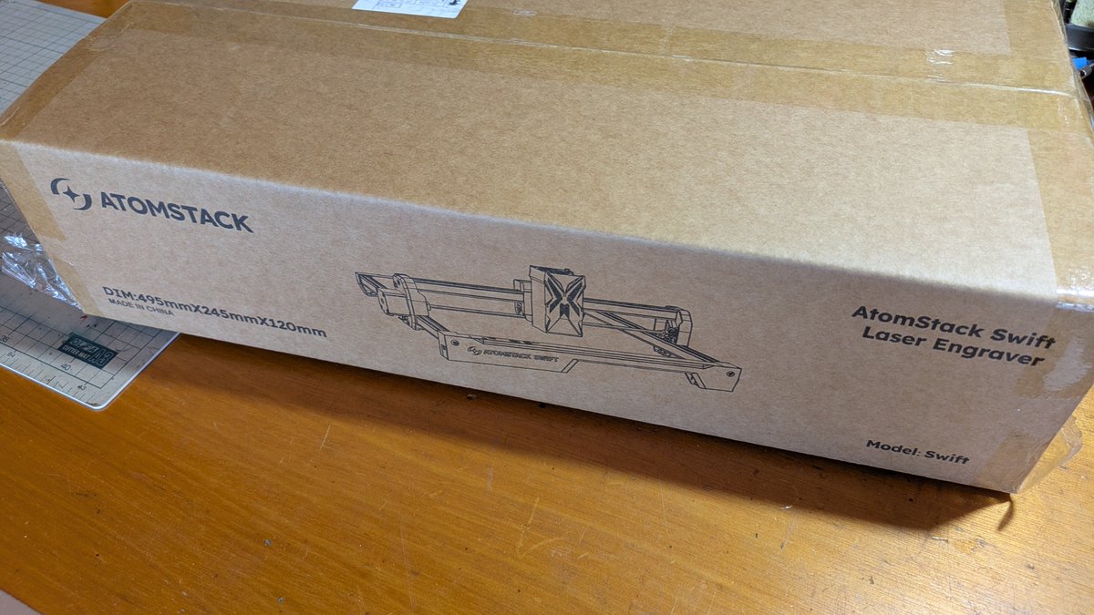leo_factory's tweet photo. おもちゃが届いた😁
上手く使いこなせるかな😅 https://t.co/pvBudc0jCy
