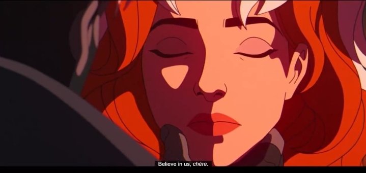 MovieWorldYT's tweet photo. Definition of love? No, not rainbows. Not roses and NOT strategies or manipulation!

Even Death cares for rogue. And she feels safe enough to marry him to execute her plan, brought her soul back in her arms

Creeps can cry now. Worm mag used her &amp; she threw him in gutter

#xmen97 https://t.co/CrB1KERGPV