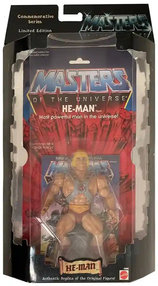 MundoMasters's tweet photo. ¡Buenos días a todos! 

Hoy toca reseñar, dentro de la línea conmemorativa a He-man: el hombre más poderoso del Universo.

Sin duda, en su época, fue muy llamativo volver a ver una figura al estilo vintage. https://t.co/GCJEFkEkVR