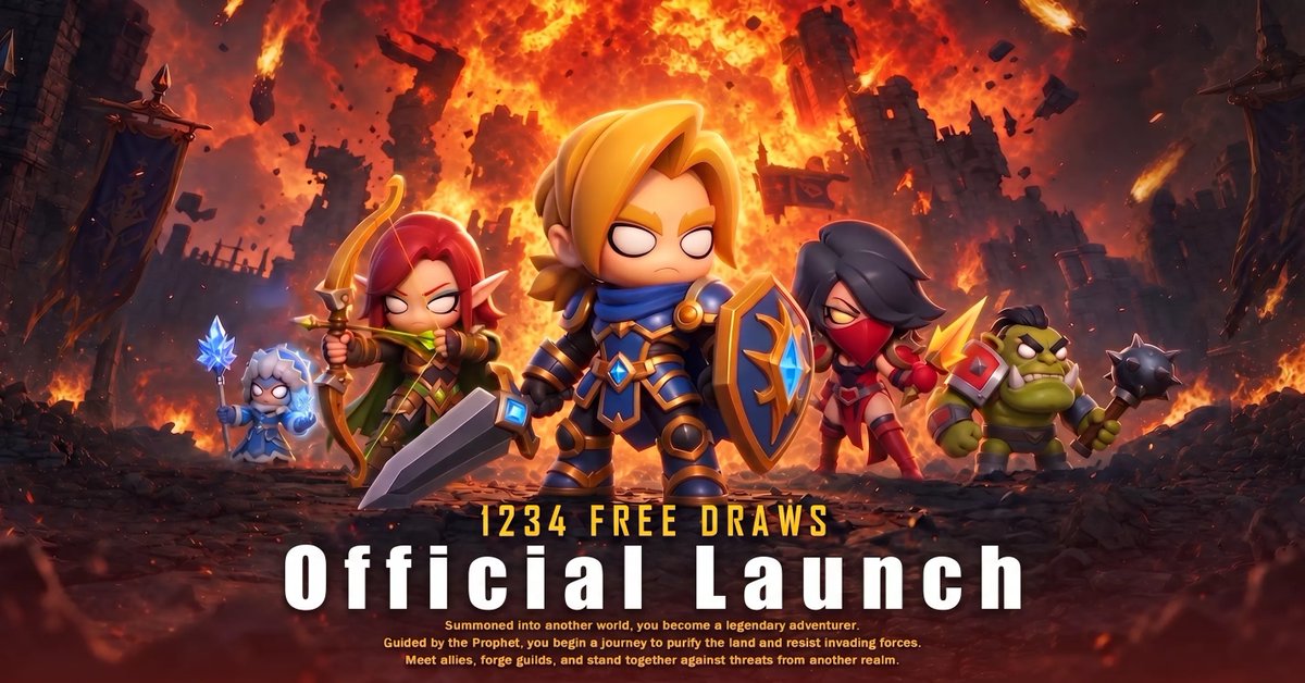whoadventurego's tweet photo. 📷THE GATES ARE OPEN! 
All Android and iOS servers are now live! 
📷Redeem these codes now:
whoa1234
NOADS
whoa777
GrandOpen
📷How to redeem: Log into the game > Tap your Avatar > Settings > Gift Code > Enter your code and claim your treasures!
#WhoaAdventure #MMORPG #GiftCode https://t.co/TohxEfjCwJ