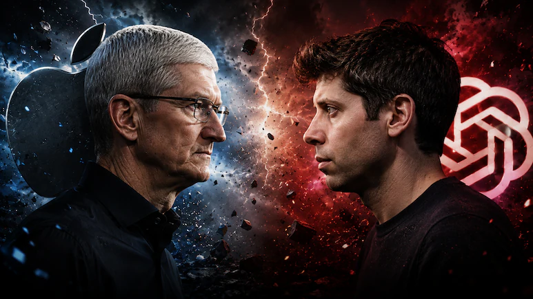 ndtv's tweet photo. OpenAI Fires Shots At Apple, Shares Chats Refuting Theft Allegations - by @ramarkosg 
https://t.co/NyczqQ6hm8 https://t.co/uBZv3A7443
