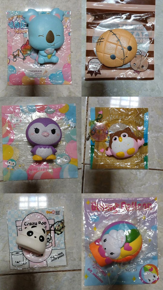 nucleophills's tweet photo. WTS PRELOVED SQUISHY LICENSED. 
Ibloom, punimaru, smooshy mushy, pjommie, cutie creative. 
Semua squishy yang dijual ada defect karena dari koleksi pribadi (harga jadi lebih murah).
Not for sensitive buyer.
Dm for price &amp; condi! (masih bisa nego)
Co via oren (dom Tasikmalaya) https://t.co/7Cu8ciAOXX