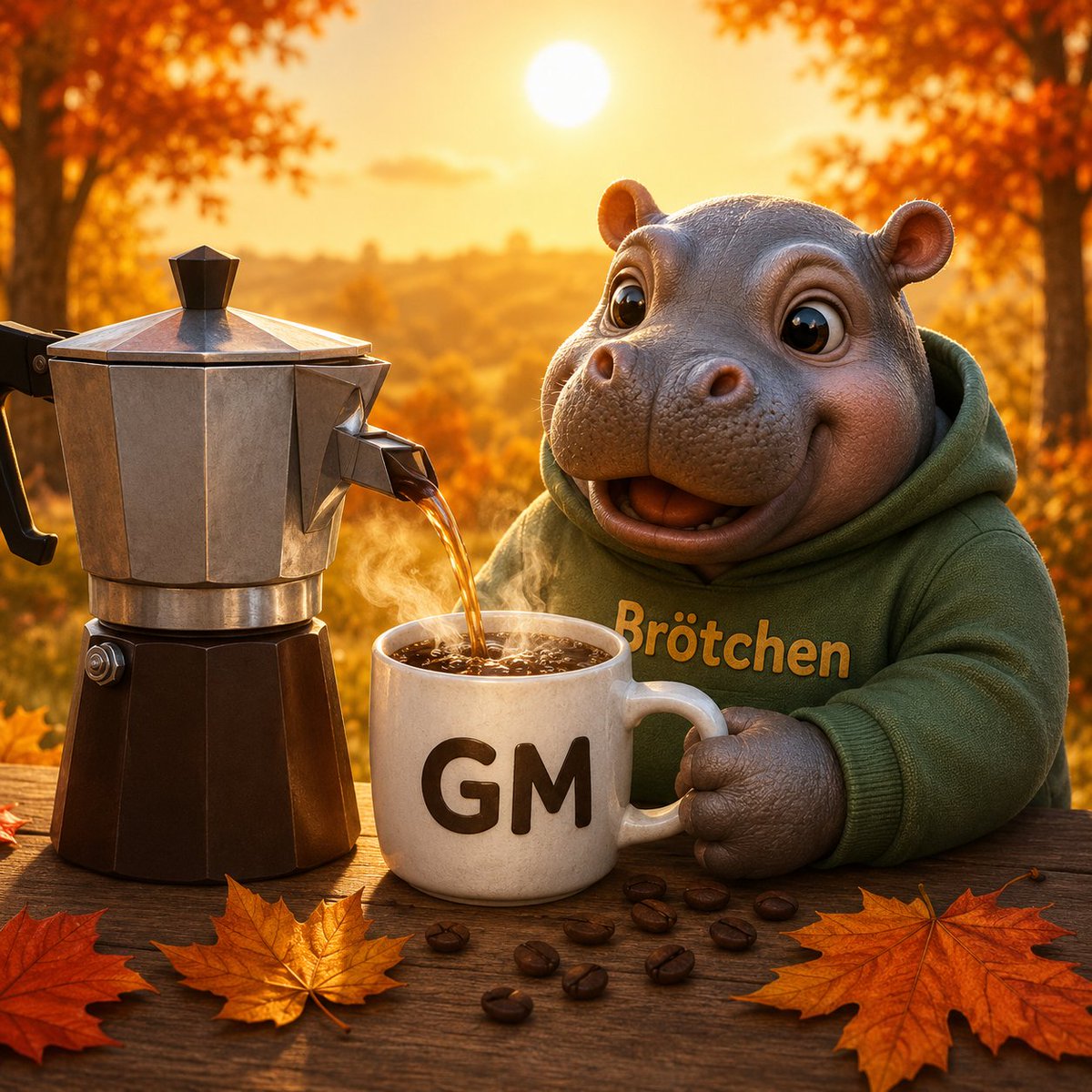 brotchencto's tweet photo. The coffee is ready.
The timeline is about to get a lot cuter. ☕🦛

$Brötchen

9ZtbETDNjnST9Y2zs82FZYy49xUMPĝqXRh46YjjRpump https://t.co/g8k1cxd89N