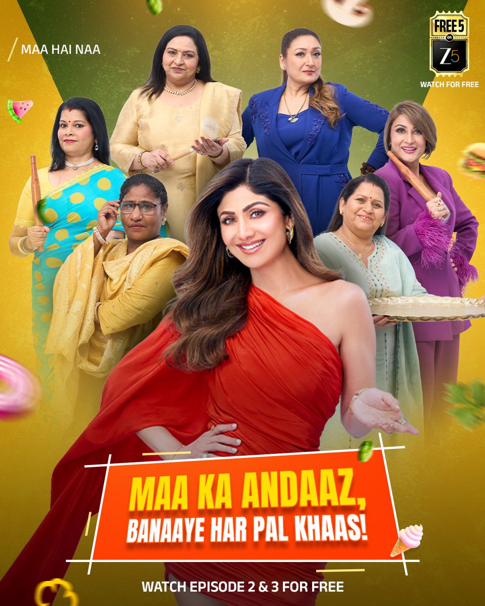 ZEE5Shows's tweet photo. Shilpa is in the house🔥

Watch Maa Hai Naa for free on Free5OnZee5 

#Free5OnZee5 #MaaHaiNaa #EnjoyForFree #Free5Shows https://t.co/MFhsyCmXnT