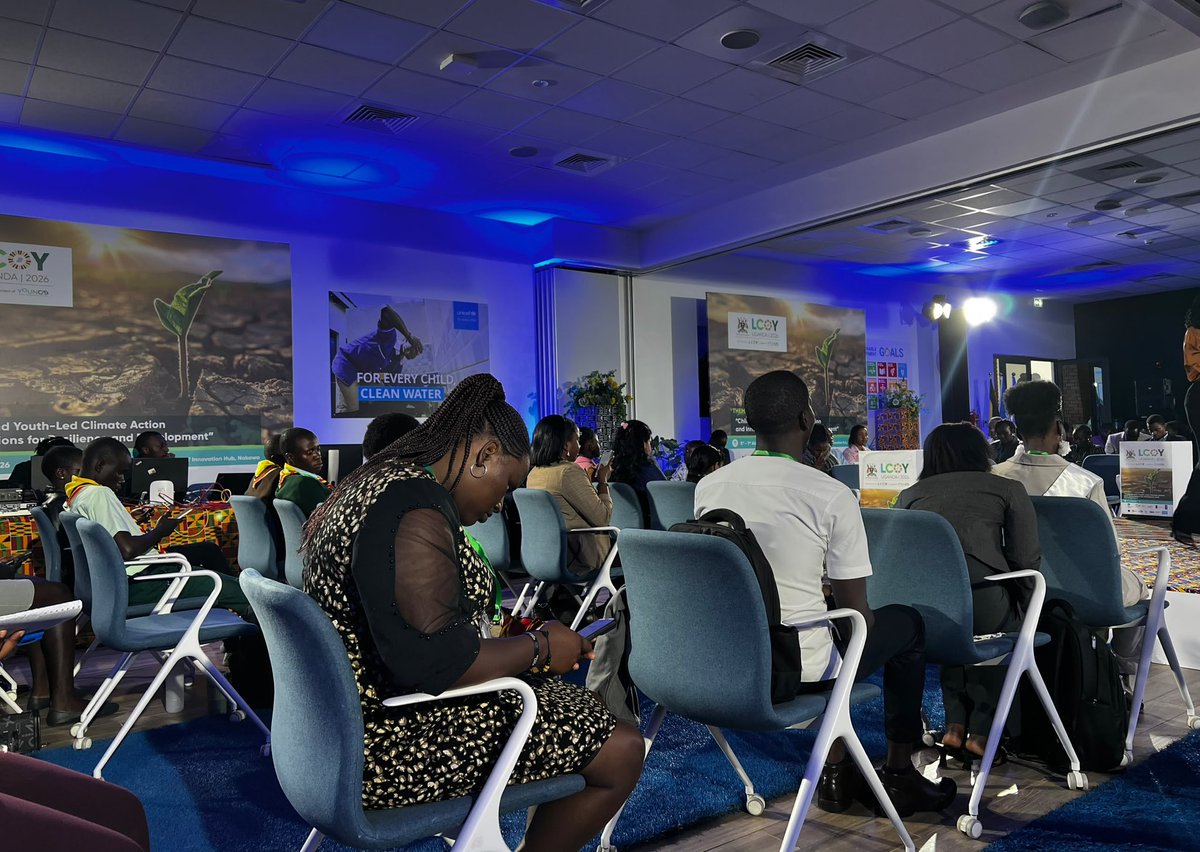 GayoUganda's tweet photo. The conversations that will shape tomorrow’s climate future are happening today.

Our delegation is proud to be part of #LCOYUg2026, joining young leaders from across the country to co-create solutions, strengthen partnerships, and amplify youth priorities for climate action. 

Together, we are ensuring that young people’s voices are not only heard but translated into meaningful policy and action.

#LCOYUg2026 #COP31 #YouthClimateAction #Y4BIOCLIMATE