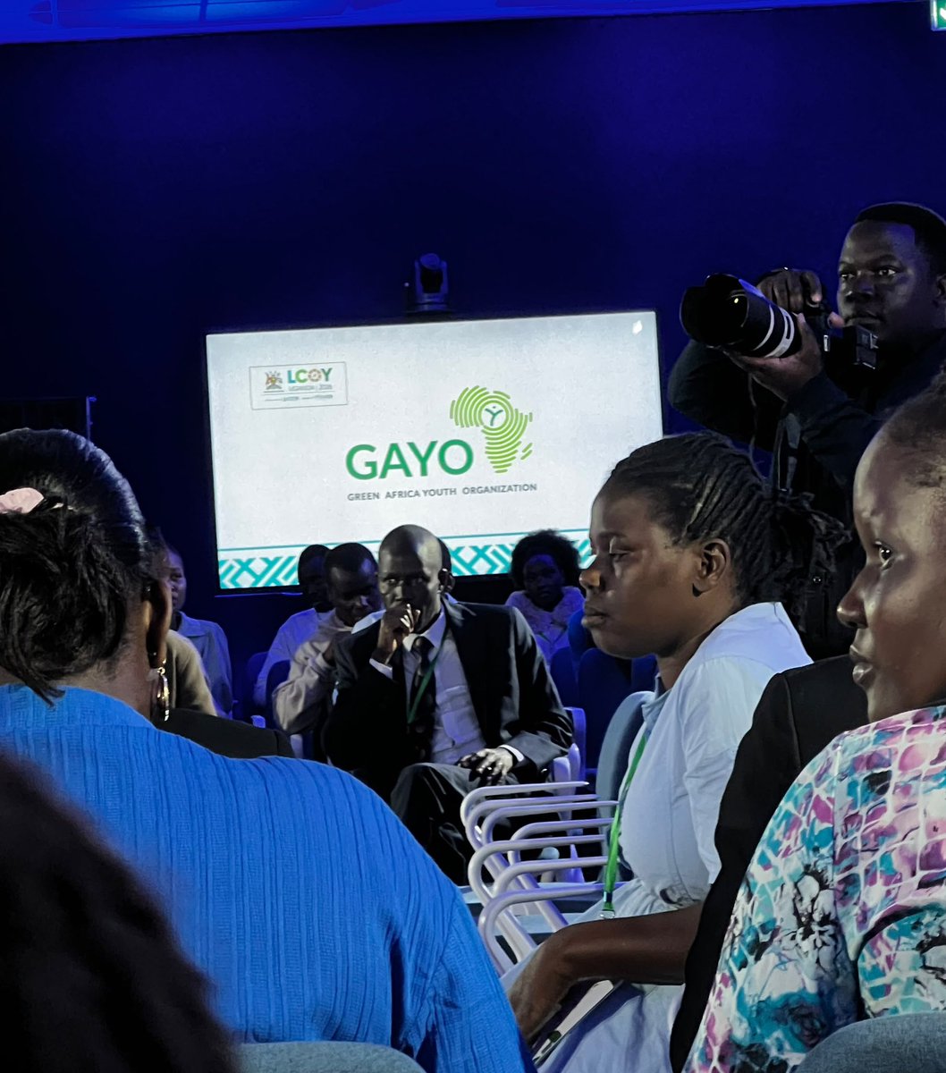 GayoUganda's tweet photo. The conversations that will shape tomorrow’s climate future are happening today.

Our delegation is proud to be part of #LCOYUg2026, joining young leaders from across the country to co-create solutions, strengthen partnerships, and amplify youth priorities for climate action. 

Together, we are ensuring that young people’s voices are not only heard but translated into meaningful policy and action.

#LCOYUg2026 #COP31 #YouthClimateAction #Y4BIOCLIMATE