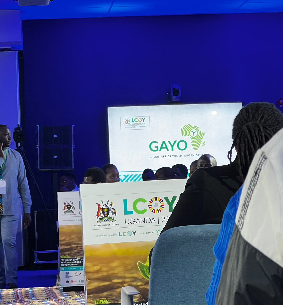 GayoUganda's tweet photo. The conversations that will shape tomorrow’s climate future are happening today.

Our delegation is proud to be part of #LCOYUg2026, joining young leaders from across the country to co-create solutions, strengthen partnerships, and amplify youth priorities for climate action. 

Together, we are ensuring that young people’s voices are not only heard but translated into meaningful policy and action.

#LCOYUg2026 #COP31 #YouthClimateAction #Y4BIOCLIMATE
