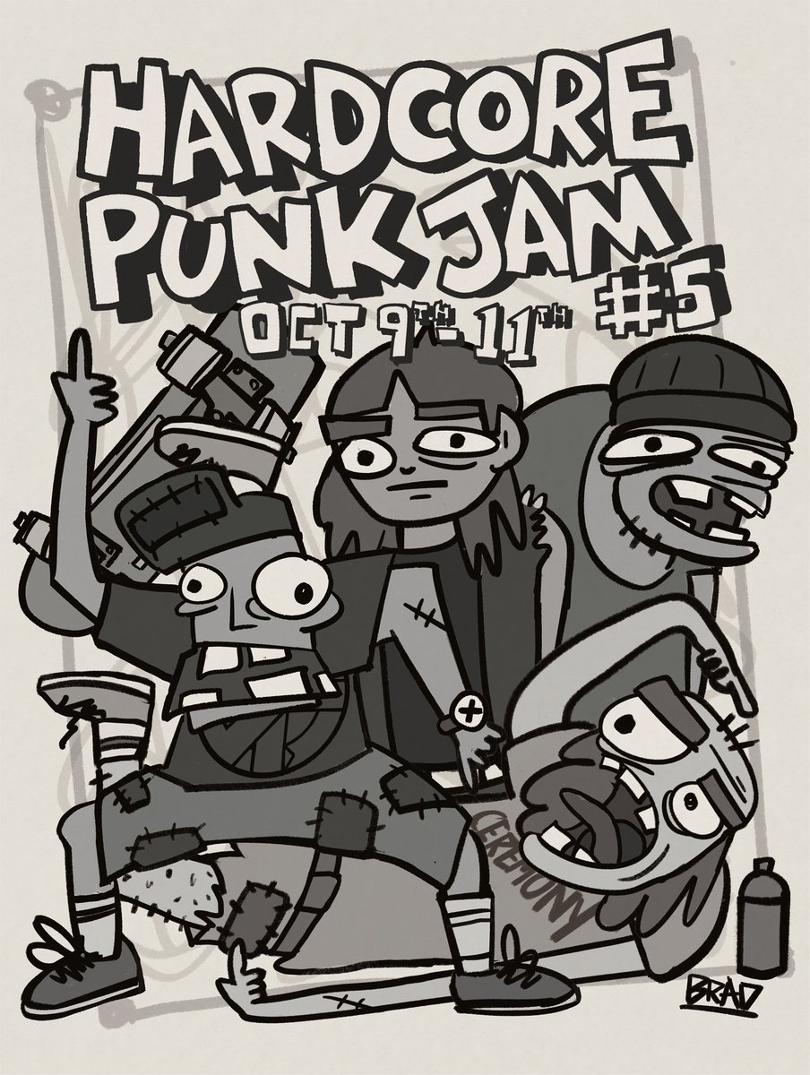 BradMakesGames's tweet photo. Don't forget to tell your punk game dev friends about the new wave of underground games! #PunkGameDev
Sign up here: https://t.co/UXKYdnGwLy https://t.co/duWnvYty56