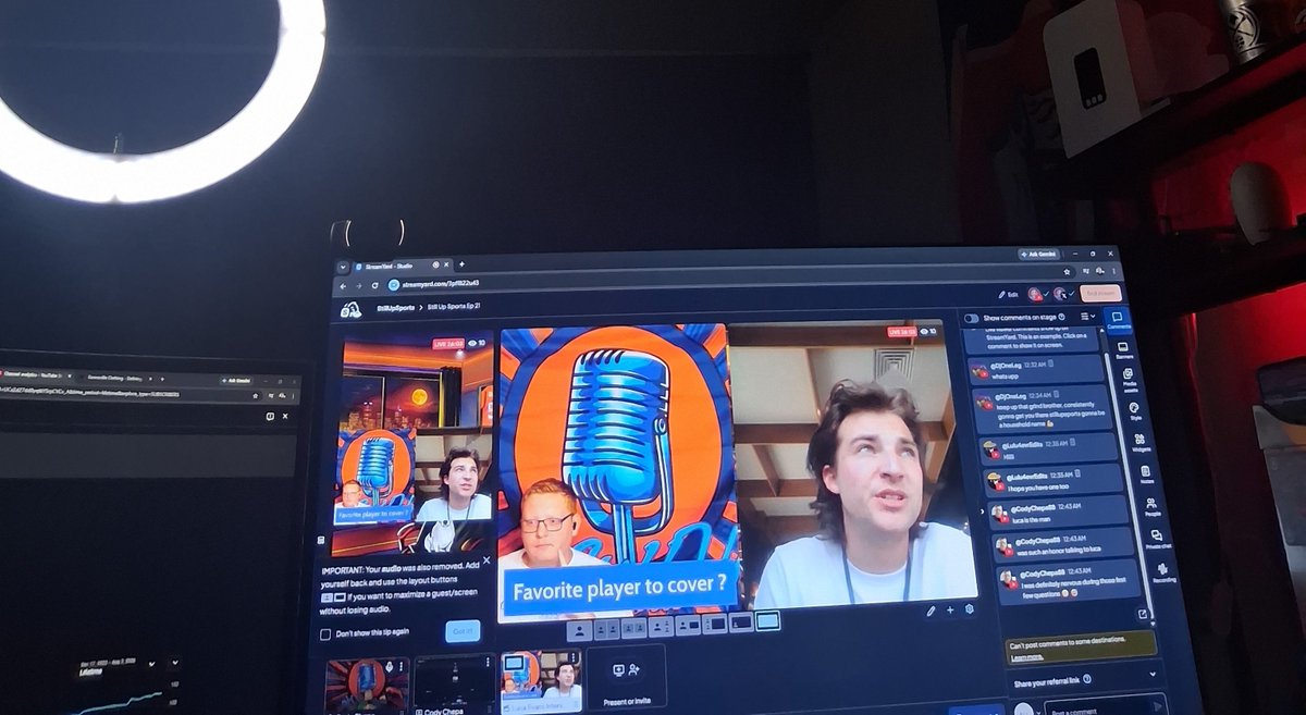 StillUpSports's tweet photo. We are live and we had Luca Evans on the show to talk Broncos and himself. Incredibly greatful to talk to him and let Broncos get to know alittle about one of thier favorite beat reporters in the game. #StillUpSports #StillUp #DenverBroncos #BroncosCountry #LateNightSportsTalk https://t.co/wM2H1MhsKu