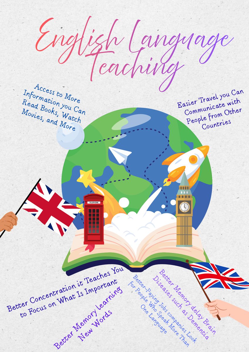 almiirose's tweet photo. #Iliketoteach I enjoy teaching English because learning a second language broadens our perspective and transforms the way we relate to others. It also allows us to acquire new knowledge, understand different perspectives, explore other cultures, and respectful of diversity. https://t.co/7na8VxomwX