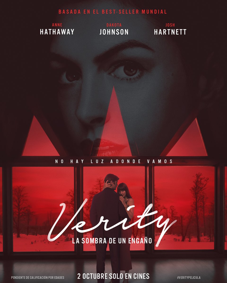 AMZMGMstudiosES's tweet photo. No todo lo que está escrito debe salir a la luz.
Verity: La sombra de un engaño - 2 de octubre, solo en cines.
#VerityPelicula https://t.co/uFHoql58gP