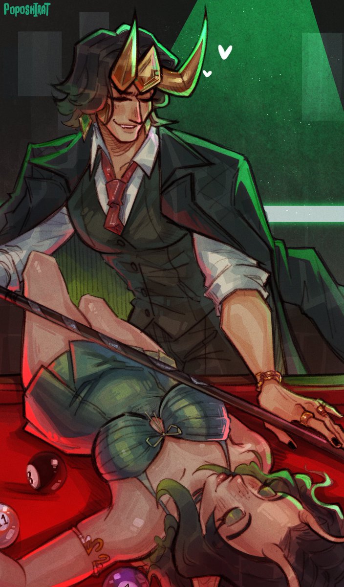 PoposhiRat's tweet photo. Loki &amp; Mantis game night

#marvelrivals #lotis https://t.co/YRKzKlBout