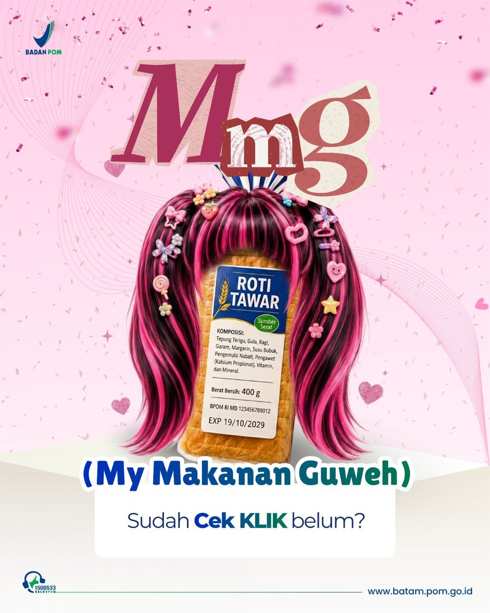bpom_batam's tweet photo. 🚨 STOP ASAP! Jangan Cuma Mau Gaya, Tapi Malah Kena Masalah! 🚨

Encik Puan #Sahabat BPOM! 👋 Siapa nih yang di sini masih hobi FOMO atau panic buying produk viral? 🤔

Tahan dulu, Bestie! Di era overconsumption kayak sekarang, jadi konsumen pintar itu wajib kudu harus! https://t.co/J8Robdqteo