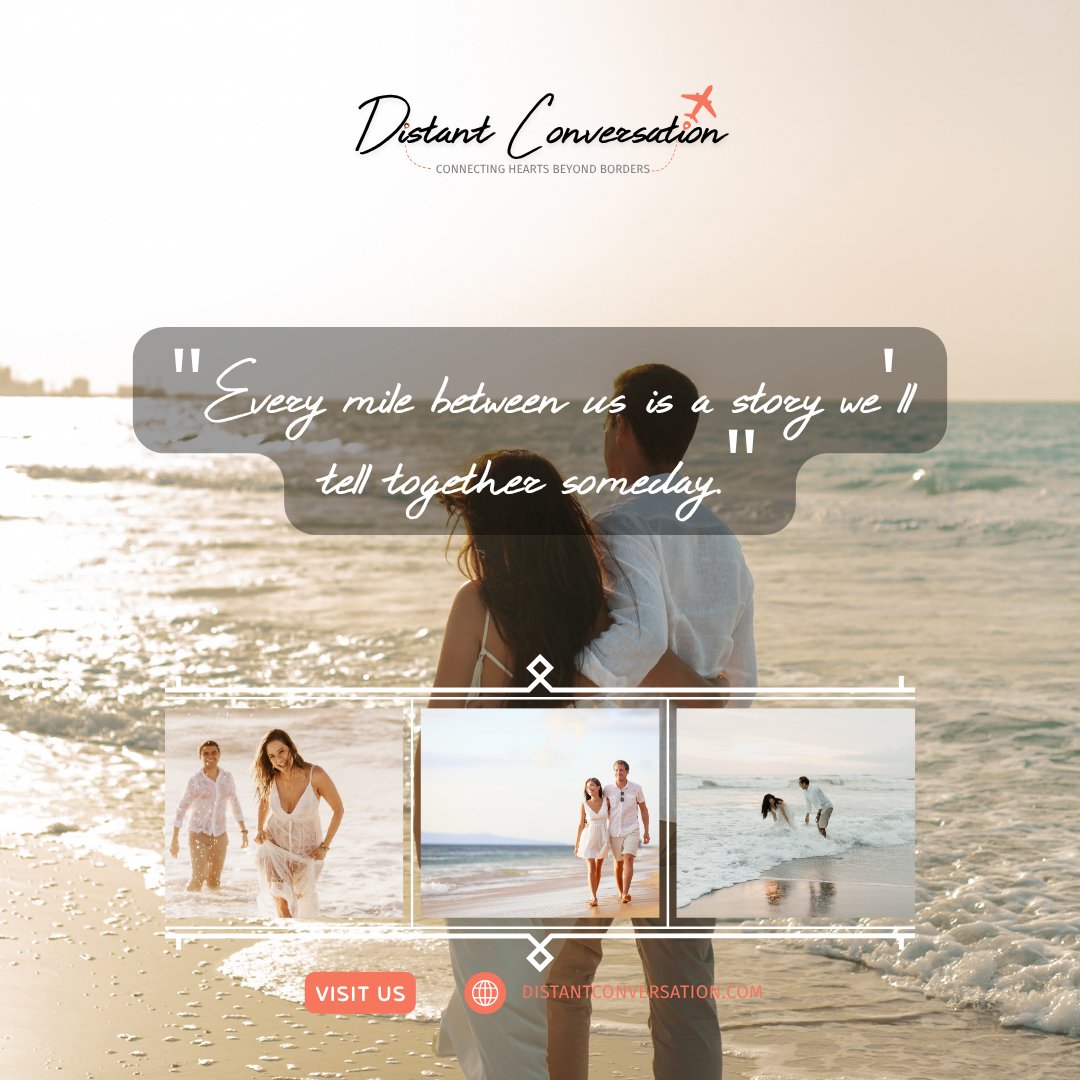 disconversation's tweet photo. Every mile brings you closer to your forever. ❤️ Keep believing in your story. ✈️💕 
#DistantConversation #LongDistanceLove #LDR #LoveAcrossBorders #RelationshipGoals #TrueLove #DistanceMeansNothing https://t.co/sClT04piKJ