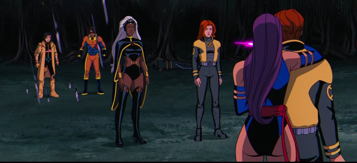 buggy_con's tweet photo. I'm still surprised they let Psylocke have cheeks out. World is slowly healing. https://t.co/M3ERLLLFIi