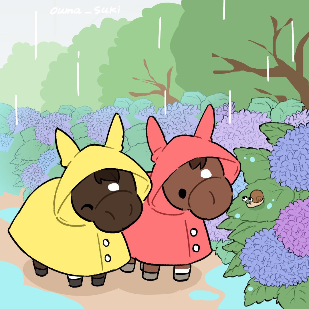 ouma_suki's tweet photo. 紫陽花 鑑賞 💠🐌 https://t.co/W2rnOCvx9m