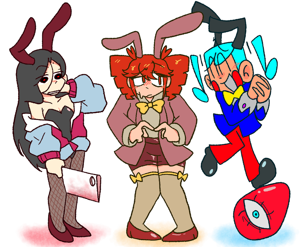 Yurite51's tweet photo. Bunny day again https://t.co/8zGhrxzzYY