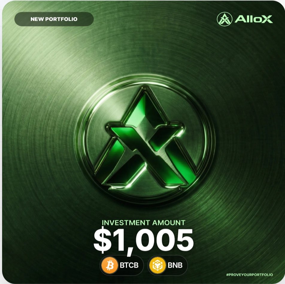 SaifulIsla14360's tweet photo. Just proved my portfolio on @alloxdotai 🚀

#ProveYourPortfolio #AlloX https://t.co/KinuSTtdbm