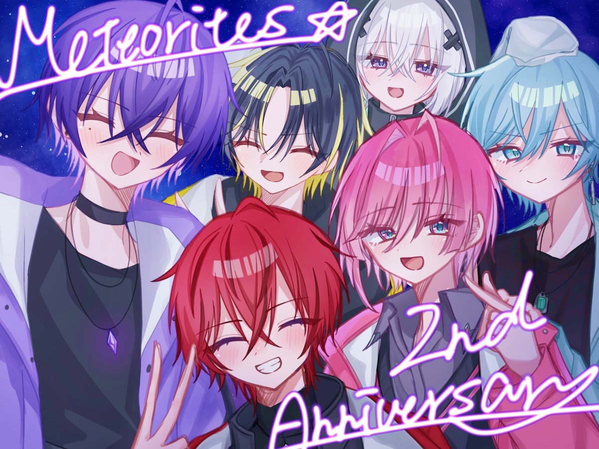 2Ux_xU29's tweet photo. 𝙼𝚎𝚝𝚎𝚘𝚛𝚒𝚝𝚎𝚜 𝟸𝚗𝚍 𝙰𝚗𝚗𝚒𝚟𝚎𝚛𝚜𝚊𝚛𝚢꙳☄︎⋆꙳

#めておら2周年 #めてのーと #らぴあーと https://t.co/hXaH3EIrPL