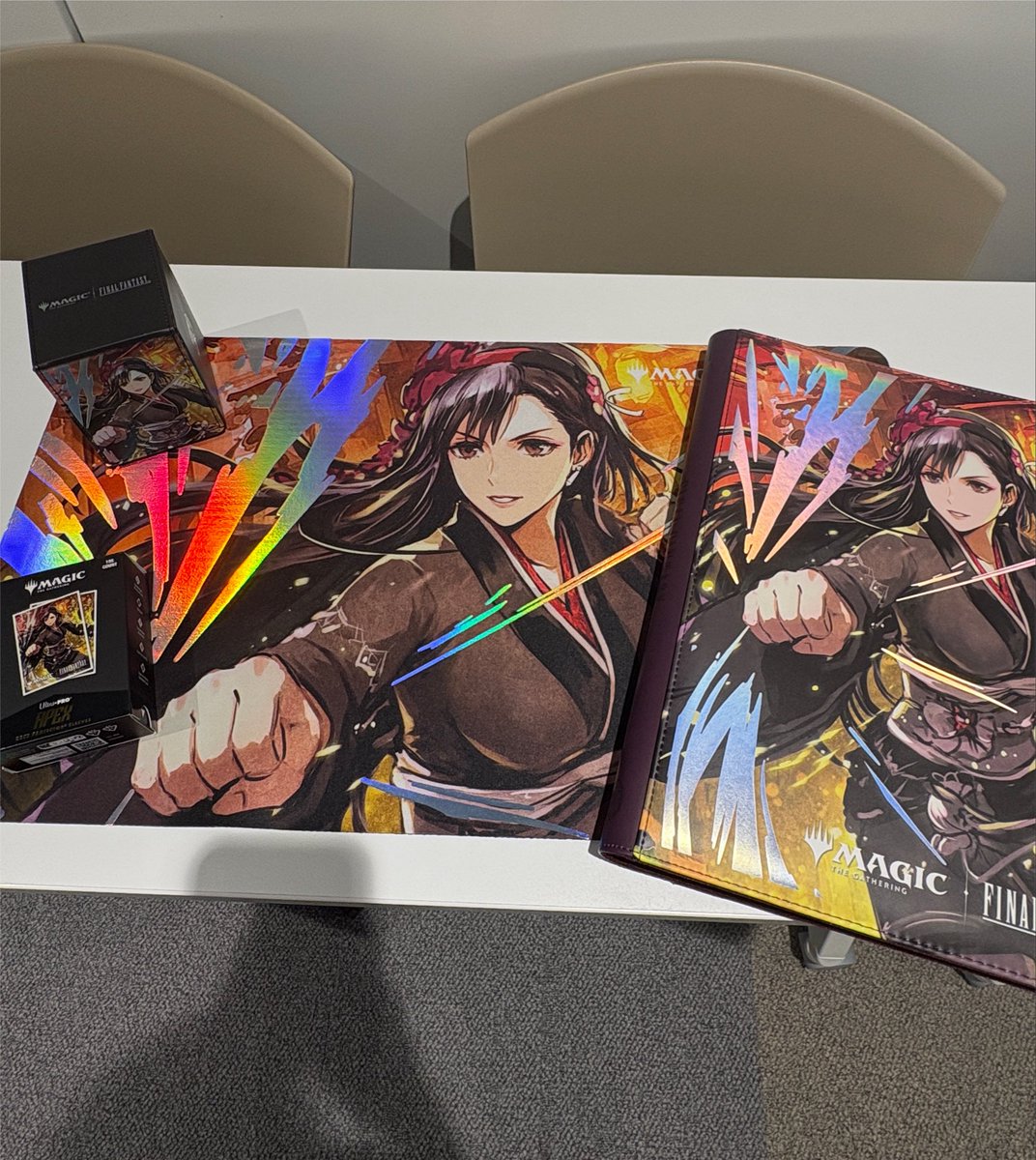 shiganaimtg's tweet photo. ぎえええええええ『Magic: the Gathering ― FINAL FANTASY』×Ultra PROさんの新しいプレマやらスリーブやらがよすぎるンゴ😂😂ｗｗｗｗｗｗ https://t.co/DFtfDheL0d