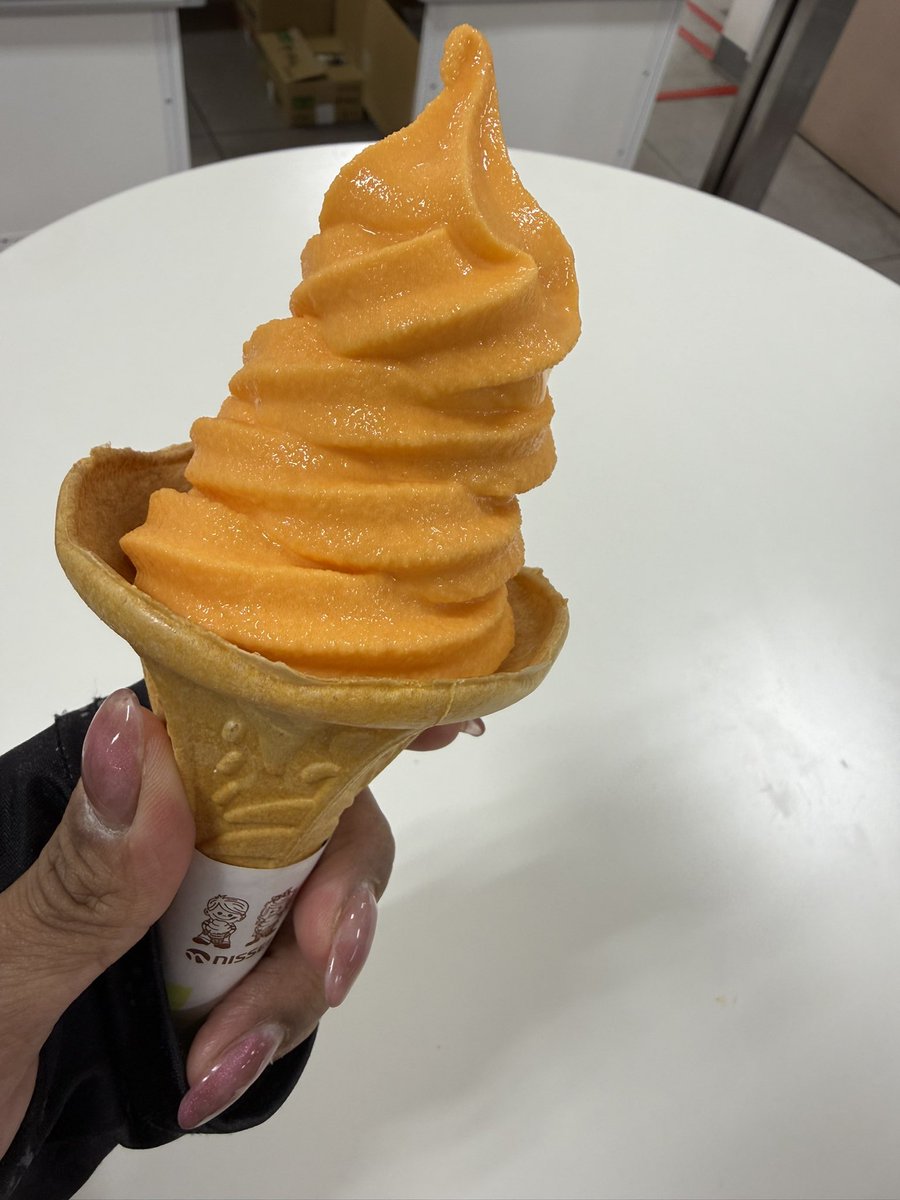 ferris_berry2's tweet photo. ちょっと電気屋さんに用事で…

ついでにご当地グルメフェアでメロンソフト食べた(　◜ω◝　)✨
激ウマ(´﹃｀) https://t.co/1QN8P9Dzp2