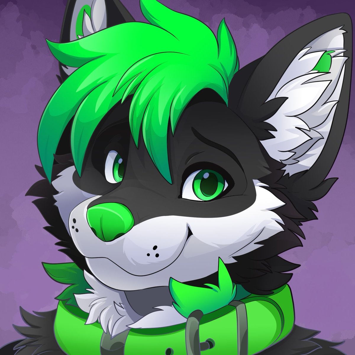 ThatRailHusky's tweet photo. Fursona + Favorite train :3 https://t.co/ueacIomxvK