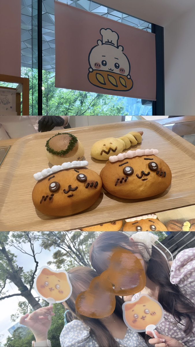 __nyandol's tweet photo. Herliptoのお揃いチェリードレスで念願ちいかわベーカリー🥐💕可愛すぎて癒された〜( ⸝⸝⸝ᵒ̴̶̷ωᵒ̴̶̷⸝⸝⸝)🎀 https://t.co/cGP3ksSmxA